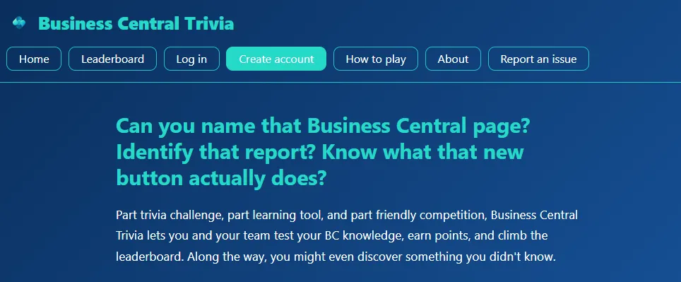 BC Friday Tips #80 Business Central Trivia