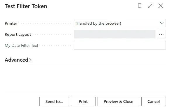 Filter Tokens