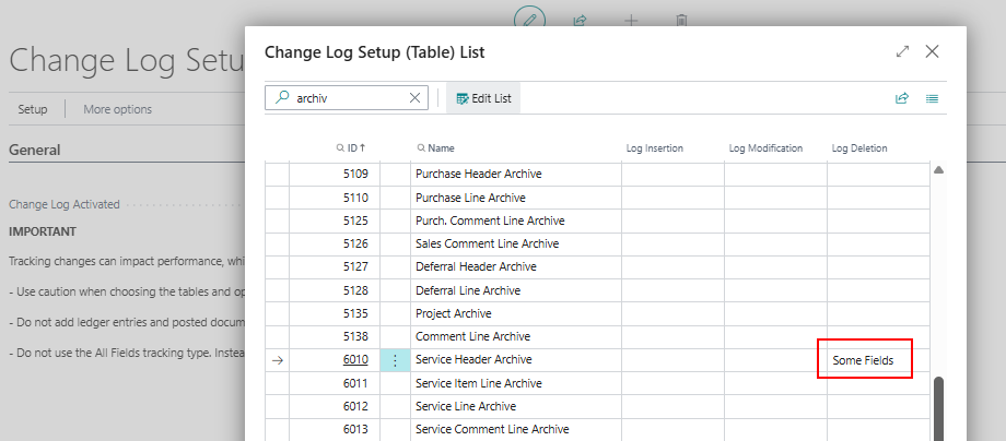 BC Friday Tips #79 Change Log Deletion on One Field