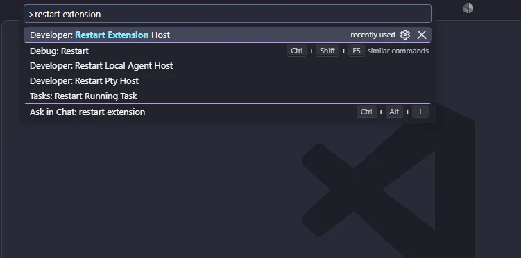 BC Friday Tips #86 Restart the VS Code Extension Host