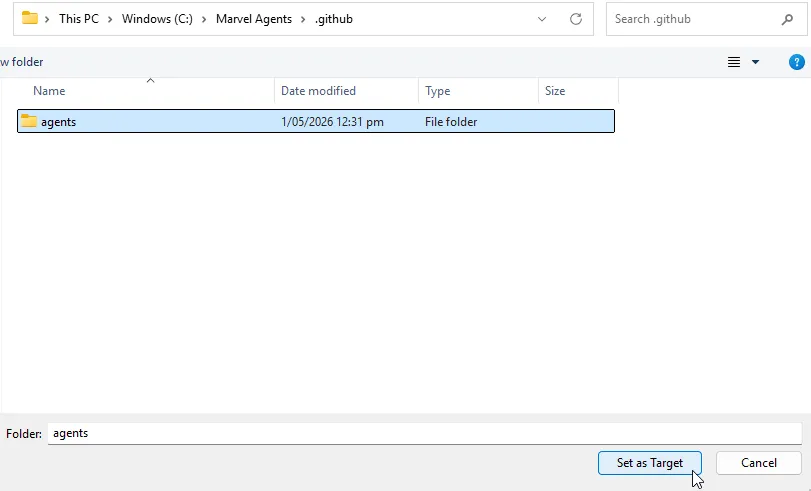 Select Folder