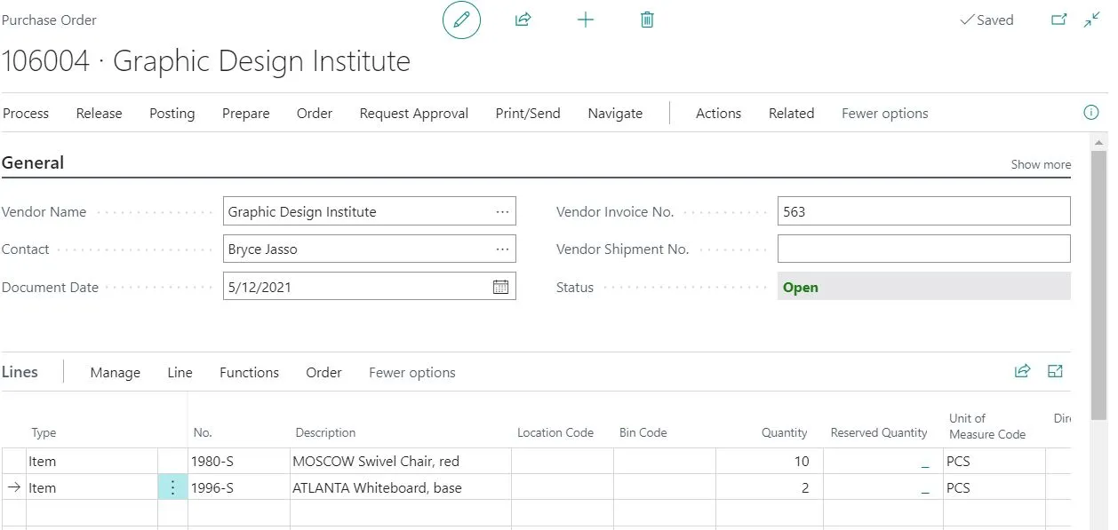 Purchase Order